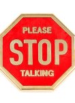 Please Stop Talking